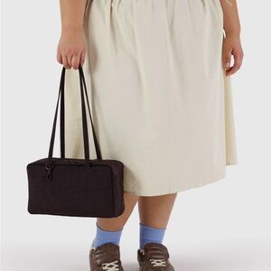 Baggu Bowler Bag—Chocolate Plum